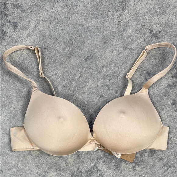 NWT Skims Ultimate Nipple Push Up Bra Sand Beige Sz 34A - Picture 3 of 9